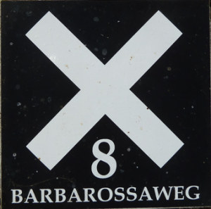 Wanderwegmarkierung: Barbarossaweg