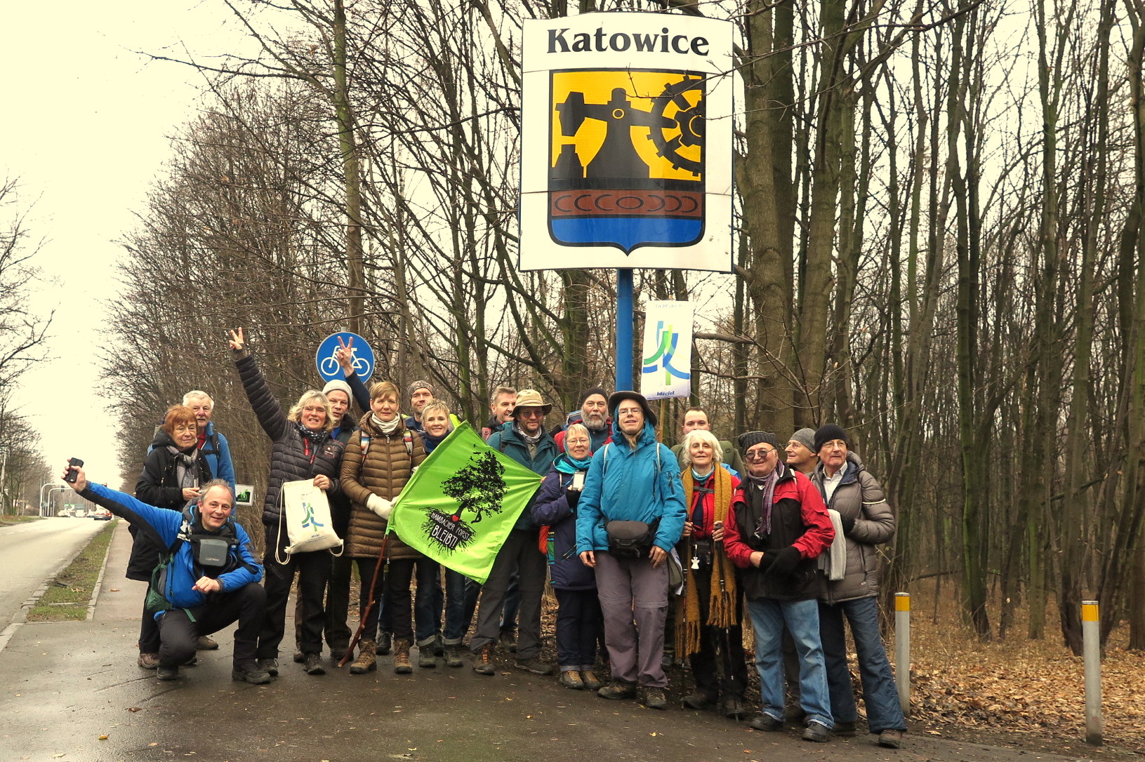 Read more about the article Geschafft: Ankunft in Katowice und Treffen mit Klimapilgern aus Rom